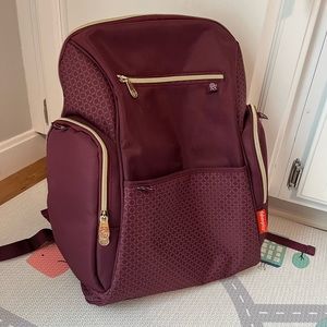 Fisher Price Purple Diaper Bag